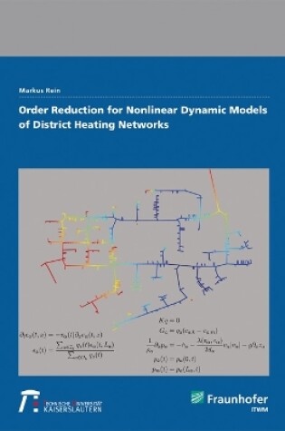 Cover of Order reduction for nonlinear dynamic models of district heating networks.