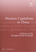 Book cover for Western Capitalism in China