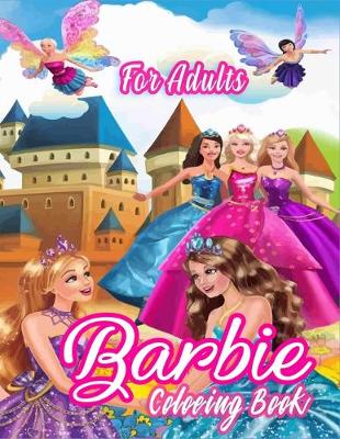 Book cover for Barbie Coloring Book For Adults