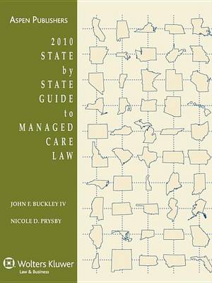 Book cover for State by State Guide to Managed Care Law 2010 Edition
