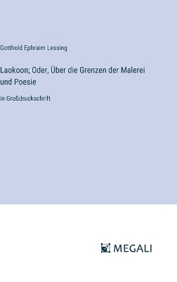 Book cover for Laokoon; Oder, Über die Grenzen der Malerei und Poesie