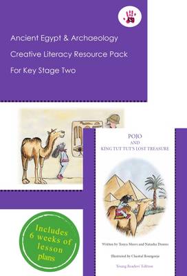 Book cover for Ancient Egypt and Archaeology Creative Literacy Resource Pack for Key Stage Two