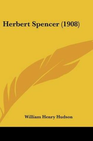 Cover of Herbert Spencer (1908)