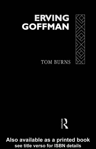 Book cover for Erving Goffman