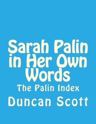 Book cover for Sarah Palin in Her Own Words