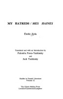 Cover of My Hatreds/Mes Haines