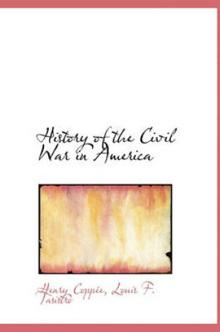 Cover of History of the Civil War in America