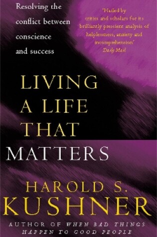 Cover of Living a Life that Matters