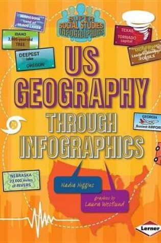 Cover of Us Geography Through Infographics