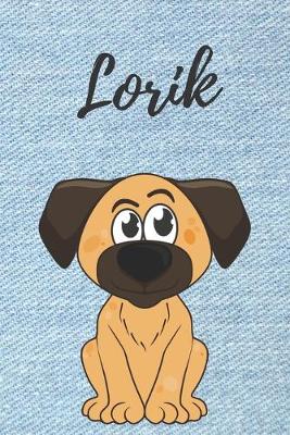 Book cover for personalisiertes Notizbuch Hunde / Malbuch / Tagebuch / Journal / DIN A5 / Geschenk Lorik