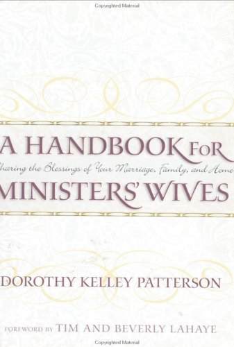 Book cover for A Handbook for Ministers' Wives