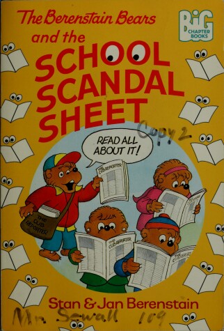 Book cover for The Berenstain Bears & the School Sheet