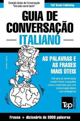 Cover of Guia de Conversacao Portugues-Italiano e vocabulario tematico 3000 palavras