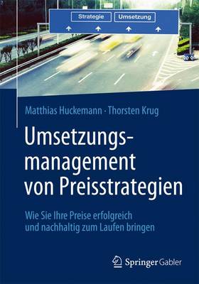 Book cover for Umsetzungsmanagement von Preisstrategien