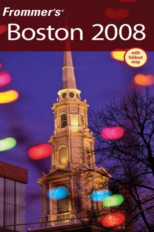 Cover of Frommer's Boston 2008