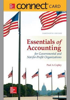 Book cover for Connect Access Card for Essentials of Accounting for Govenmental and Not-For-Profit Organizations