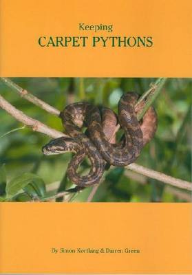 Book cover for Keeping Carpet Pythons