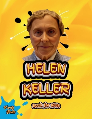 Book cover for Helen Keller Book for Kids