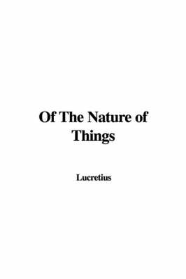 Book cover for Of the Nature of Things