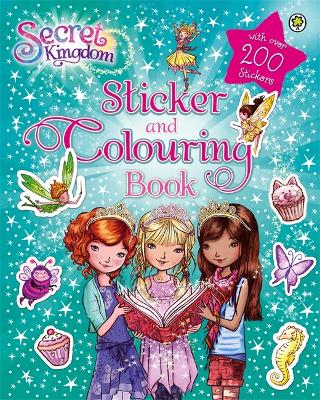 Book cover for Secret Kingdom: Sticker and Colouring Book