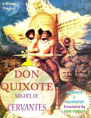 Book cover for Don Quixote [Complete & Illustrated]