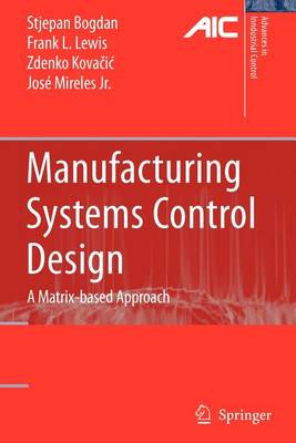 Book cover for Manufacturing Systems Control Design