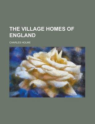 Book cover for The Village Homes of England