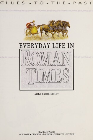 Cover of Everyday Life in Roman Times