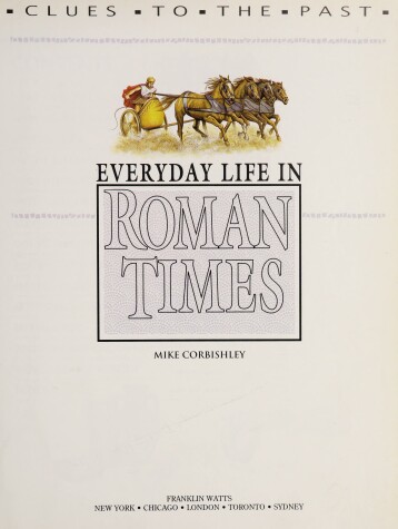 Book cover for Everyday Life in Roman Times