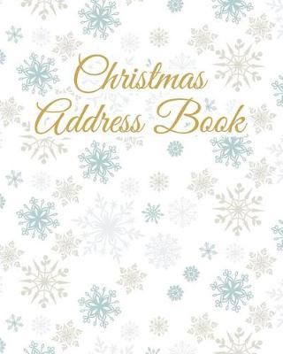 Book cover for Christmas Address Book