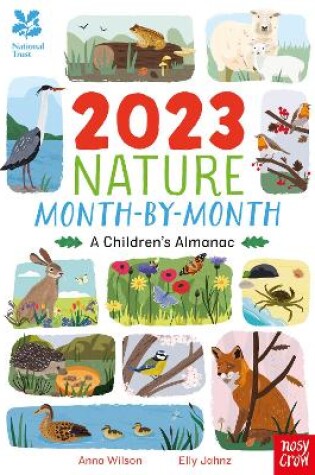 Cover of National Trust: 2023 Nature Month-By-Month: A Children's Almanac