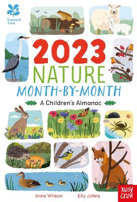 Book cover for National Trust: 2023 Nature Month-By-Month: A Children's Almanac