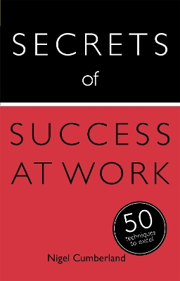 Book cover for Secrets of Success at Work