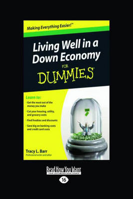 Book cover for Living Well in a Down Economy for DummiesÂ®