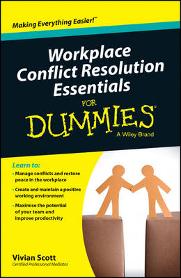 Book cover for Workplace Conflict Resolution Essentials For Dummies