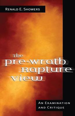 Book cover for The Pre-Wrath Rapture View