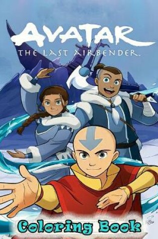 Cover of Avatar The Last Airbender Coloring Book