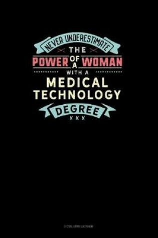 Cover of Never Underestimate The Power Of A Woman With A Medical Technology Degree