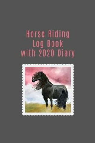 Cover of Horse Riding Log Book with 2020 Diary