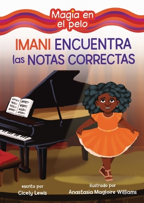 Book cover for Imani encuentra las notas correctas (Imani Finds the Right Notes)