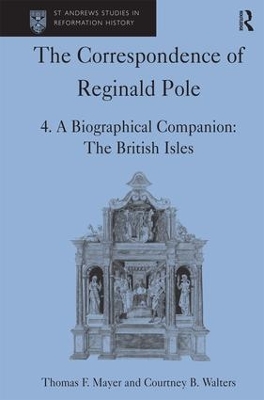 Cover of The Correspondence of Reginald Pole