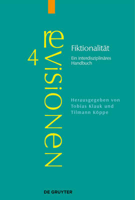 Cover of Fiktionalitat