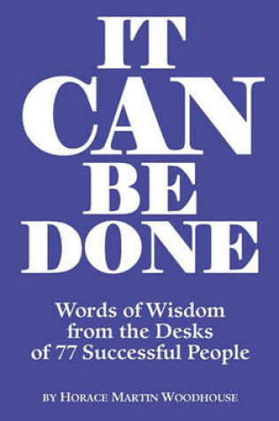 Cover of It Can Be Done