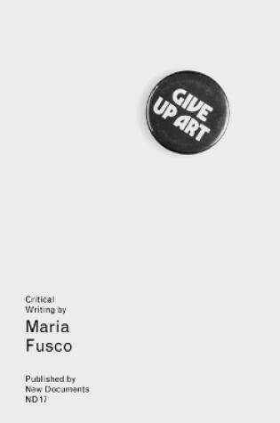 Cover of Give Up Art