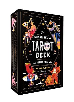 Book cover for The Sugar Skull Tarot Deck and Guidebook