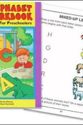 Cover of Alphabet Workbook