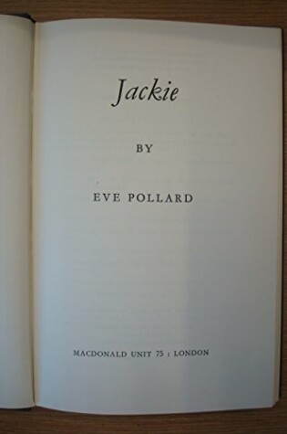 Cover of Jackie