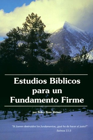 Cover of Estudios Biblicos Para Un Fundamento Firme