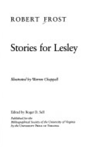 Cover of Stories for Lesley