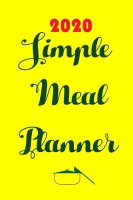 Book cover for 2020 Simple Meal Planner